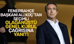 Fenerbahçe Başkanı Ali Koç, seçimli Olağanüstü Genel Kurul için şartı açıkladı!