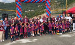 1461 Trabzon FK Akademisi'nin yeni yapılan futbol tesisleri açıldı