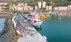 Trabzon'da balık avı sezonunun açılışı dolayısıyla tören düzenlendi