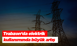Trabzon’da elektrik kullanımında büyük artış