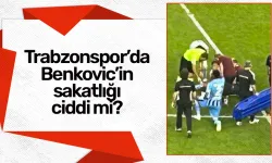 Trabzonspor'da Benkovic'in sakatlığı ciddi mi? İşte son durum