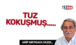 Tuz kokuşmuş...