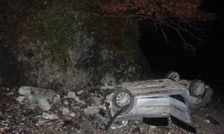 Ordu’da otomobil uçurumdan kumsala düştü: 4 yaralı