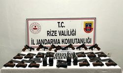 Rize’de silah kaçakçılı operasyonu: 2 gözaltı