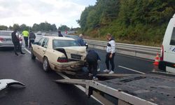 Zonguldak’ta 6 aracın karıştığı zincirleme kaza: 1 yaralı