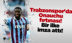Trabzonspor'da Paul Onuachu fırtınası! Bir ilke imza attı