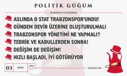 Politik Güğüm - 3 Ekim 2023