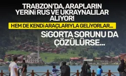Trabzon'da Arapların yerini Ukraynalı ve Rus turistler alıyor...