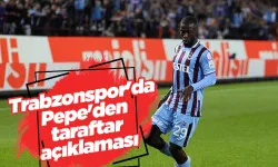 Trabzonspor'da Pepe'den taraftar açıklaması