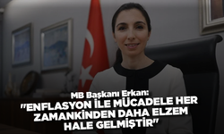 MB Başkanı Erkan: "Enflasyonla mücadele her zamankinden daha elzem hale gelmiştir"