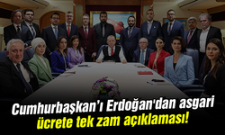 Cumhurbaşkan’ı Erdoğan'dan asgari ücrete tek zam açıklaması!
