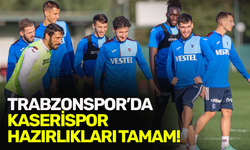 Trabzonspor'da Kayserispor hazırlıkları tamam!