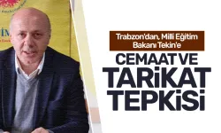 Trabzon'dan, Milli Eğitim Bakanı Tekin'e tepki!