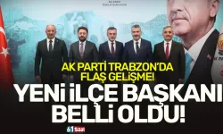 AK Parti Arsin yeni İlçe Başkanı belli oldu!