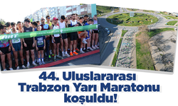 44. Uluslararası Trabzon Yarı Maratonu koşuldu
