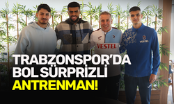Trabzonspor’da bol sürprizli antrenman!