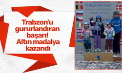 Trabzon'u gururlandıran başarı! Altın madalya kazandı