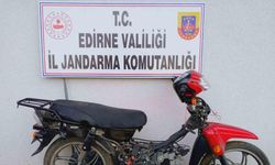 Edirne’de motosiklet hırsızları yakalandı