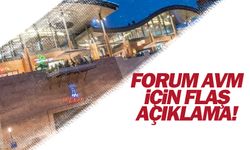 Forum Trabzon için flaş açıklama