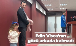 Trabzonspor'da Edin Visca'nın gözü arkada kalmadı