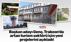 Başkan adayı, Genç Trabzon'da artan turizm sektörü için yeni projelerini açıkladı