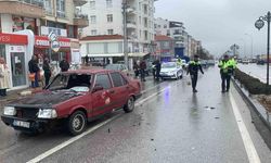 Karaman’da otomobilin çarptığı yaşlı çift yaralandı