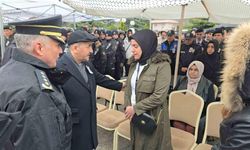 Tokat’ta kalp krizi sonucu vefat eden polis memuru için tören düzenlendi