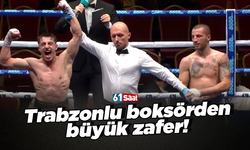 Trabzonlu boksörden büyük zafer!