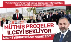 Yeniden Refah Partisi Arsin Belediye Başkan Adayı Hamza Bilgin: Müthiş projeler ilçeyi bekliyor!