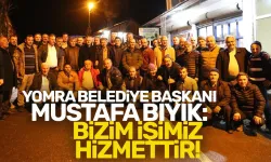 Yomra Belediye Başkanı Mustafa Bıyık'tan flaş açıklamalar:  Bizim işimiz hizmettir.