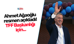 Ahmet Ağaoğlu resmen açıkladı! TFF Başkanlığı  için...