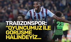 Trabzonspor, Onuachu'dan vazgeçmedi: "Oyuncumuz ile görüşme halindeyiz"