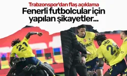 Trabzonspor'dan flaş açıklama: Fenerli futbolcular için yapılan şikayetler...