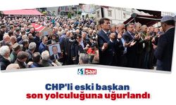 CHP'li eski başkan son yolculuğuna uğurlandı