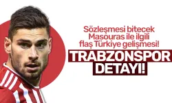 Boşa düşecek Masouras ile ilgili flaş gelişme! Trabzonspor detayı...
