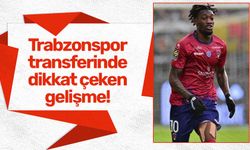 Trabzonspor'dan transferle ilgili dikkat çeken açıklama! El sıkıştı!