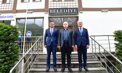 Trabzon Valisi Yıldırım, Tonya Belediye Başkanı Beşel'i ziyaret etti