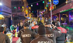Eskişehir polisinden Barlar sokakta asayiş uygulaması