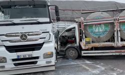 Konya’da çekici ile süt tankeri çarpıştı: 1 yaralı