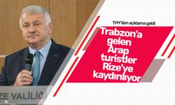 Trabzon'a gelen arap turistler Rize'ye kaydırılıyor! THY'den açıklama