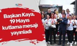 Başkan Kaya, 19 Mayıs kutlama mesajı yayınladı
