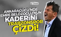 Ankaragücü'nde Emre Belözoğlu'nun kaderini Trabzonspor çizdi!