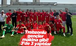 Trabzonlu gençler makina gibi! 3'de 3 yaptılar