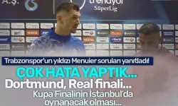 Trabzonspor'un yıldızı Menuier, soruları yanıtladı!