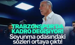 Trabzonspor'da kadro değişiyor! Avcı'nın soyunma odasında konuştukları ortaya çıktı!