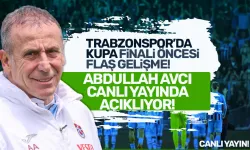 Trabzonspor'da Abdullah Avcı, Beşiktaş maçı öncesi son gelişmeleri canlı yayında açıkladı!