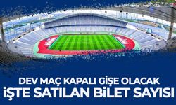 Trabzonspor Beşiktaş maçı kapalı gişe!