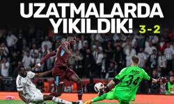 MAÇ SONUCU: Beşiktaş 3 -  2 Trabzonspor