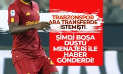 Trabzonspor ara transferde istemişti, boşa düştü menajeriyle haber gönderdi!