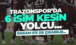 Trabzonspor’da 6 isim kesin yolcu! 8'e de çıkabilir...